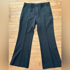 Black Banana Republic size 12 Petite boot cut Trousers pants